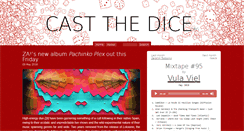 Desktop Screenshot of castthedice.org